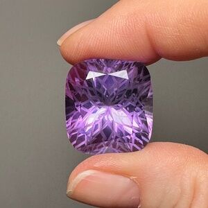 👑 31.41 CT Natural AMETHYST Flower Fantasy Cut HUGE Gemstone